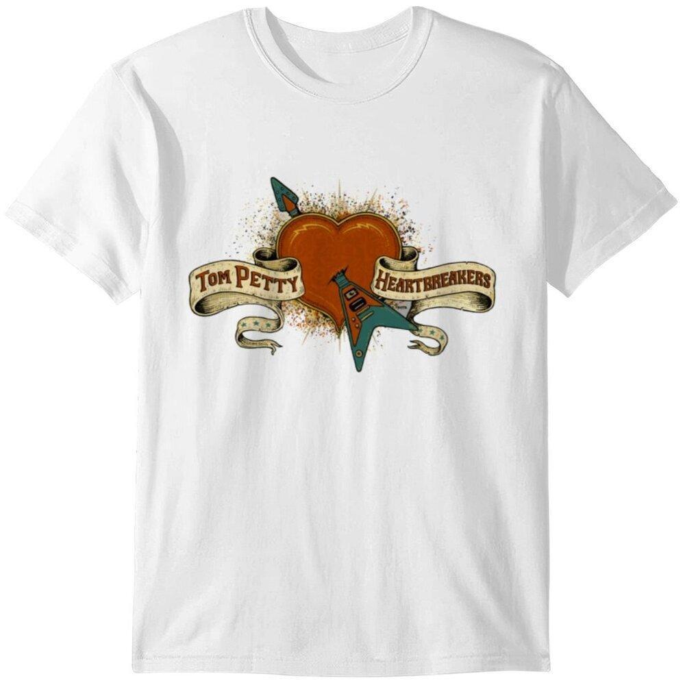 Tom Petty Heartbreakers Rock Band Logo Music Graphic Fan Gift T-Shirt 90